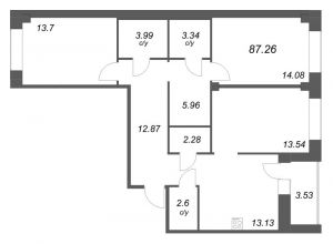 планировка, фото №1