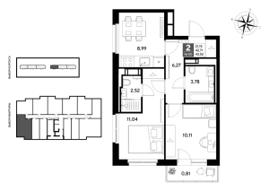 планировка, фото №1