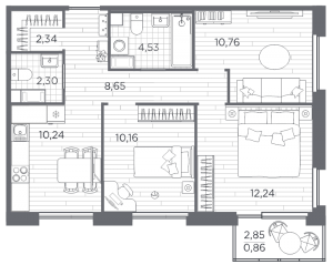 планировка, фото №1