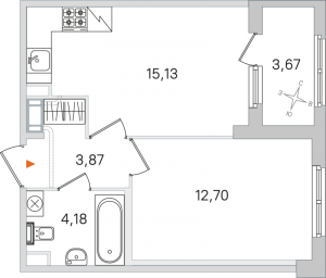 планировка, фото №1