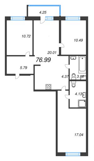 планировка, фото №1