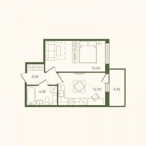 планировка, фото №1