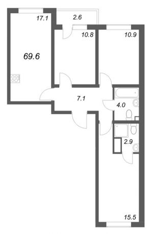 планировка, фото №1