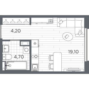 планировка, фото №1