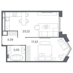 планировка, фото №1