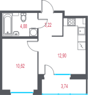 планировка, фото №1