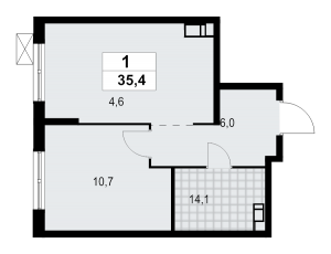 планировка, фото №1