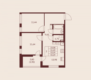 планировка, фото №1