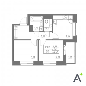 планировка, фото №1