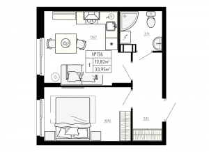 планировка, фото №1