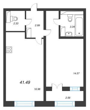 планировка, фото №1