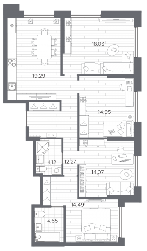 планировка, фото №1