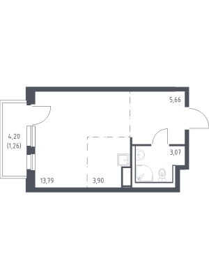 планировка, фото №1