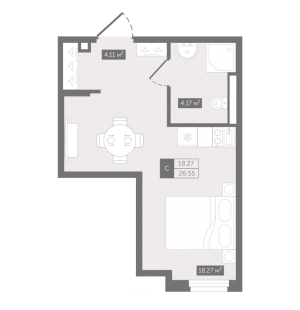 планировка, фото №1