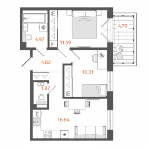 планировка, фото №1