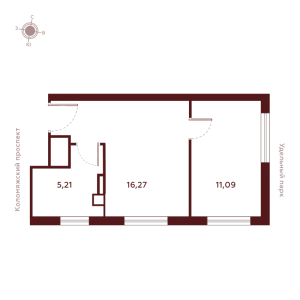 планировка, фото №1
