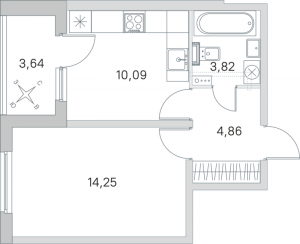планировка, фото №1