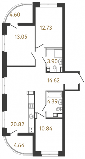 планировка, фото №1