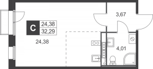 планировка, фото №1