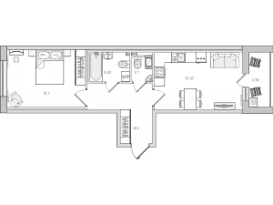 планировка, фото №1