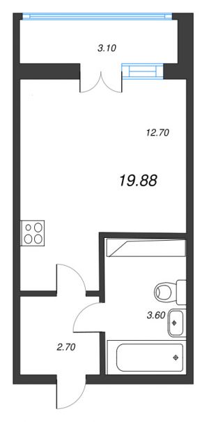 планировка, фото №1