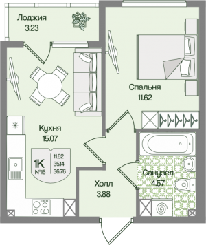 планировка, фото №1