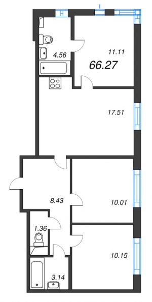 планировка, фото №1