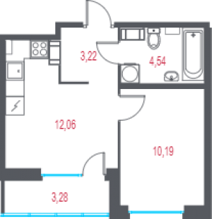 планировка, фото №1