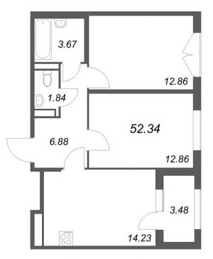 планировка, фото №1