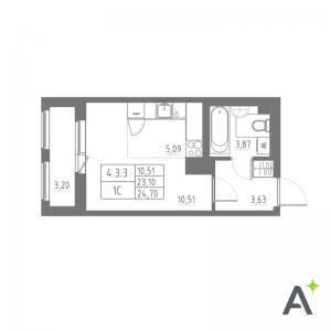 планировка, фото №1