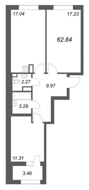 планировка, фото №1