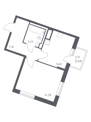 планировка, фото №1