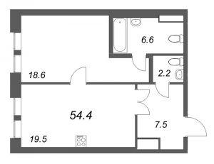 планировка, фото №1