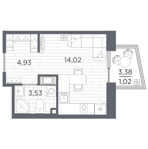 планировка, фото №1