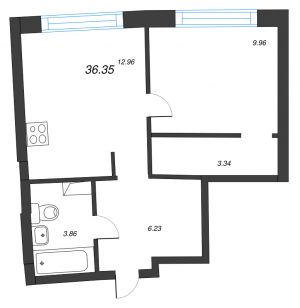 планировка, фото №1