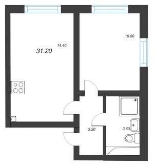 планировка, фото №1