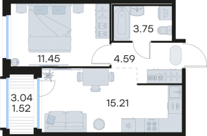 планировка, фото №1