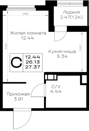 планировка, фото №1