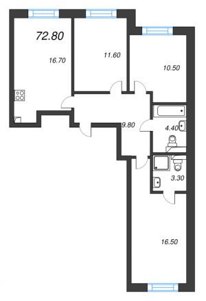 планировка, фото №1