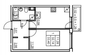 планировка, фото №1