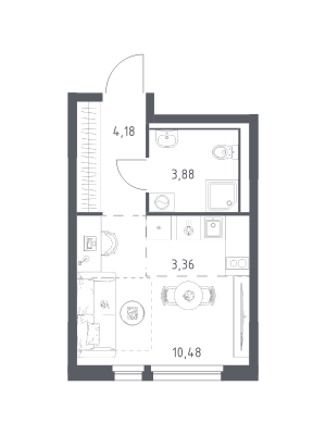 планировка, фото №1