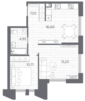 планировка, фото №1