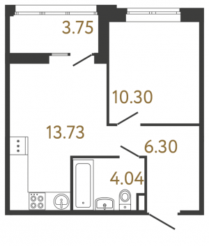 планировка, фото №1