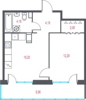 планировка, фото №1