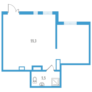 планировка, фото №1