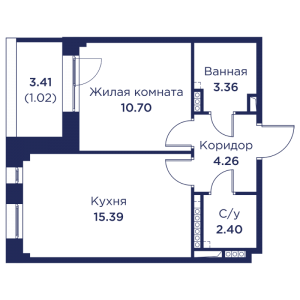 планировка, фото №1