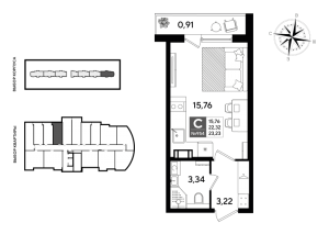 планировка, фото №1