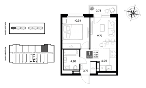 планировка, фото №1