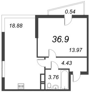 планировка, фото №1