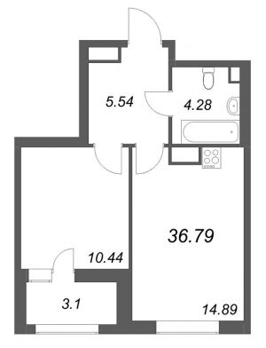 планировка, фото №1